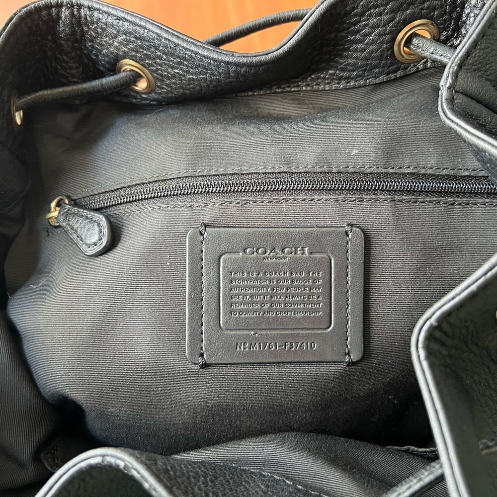 Coach Backpack - image 7
